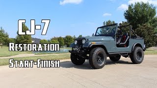 Complete Jeep Restoration in 10 Minutes