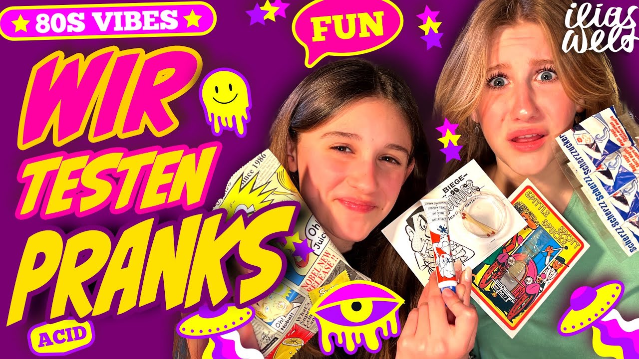 ILIAS WELT - 💥 Wir testen Pranks! (aus den 80ern)