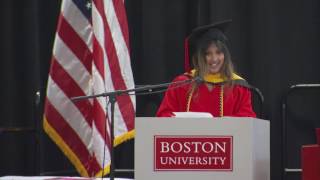 Sridevi Suresh: CAS Computer Science Convocation Student Speaker 2016