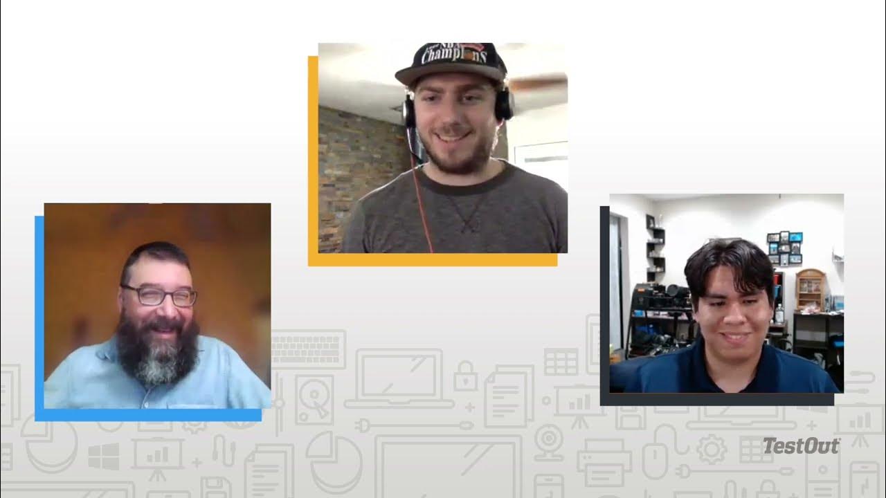 Success stories from students who used TestOut courses by CompTIA network, hardware