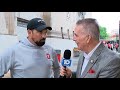 Ryan Day, Matt Patricia, players speak after Ohio State spring game