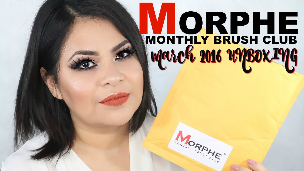 March 2016 | Morphe Brush Club Unboxing