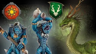 The FOREST DRAGON Faces TOAD | Wood Elves vs Lizardmen  Total War Warhammer 3