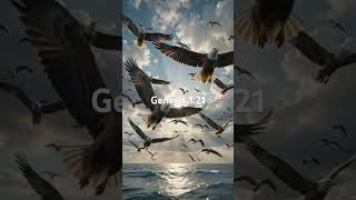 Genesis 1:21 From the ocean depths…to the birds in the sky…God filled the world with life.