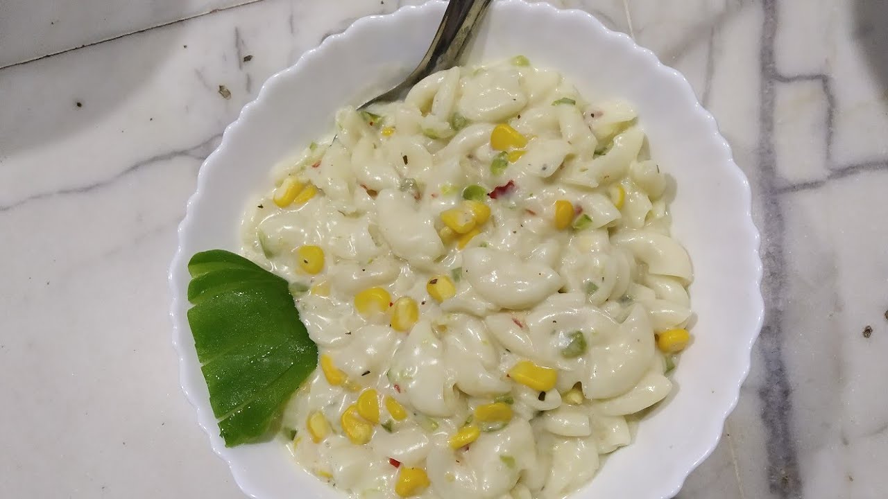 Quick and easy jain white souce pasta recipe (without onions and garlic
