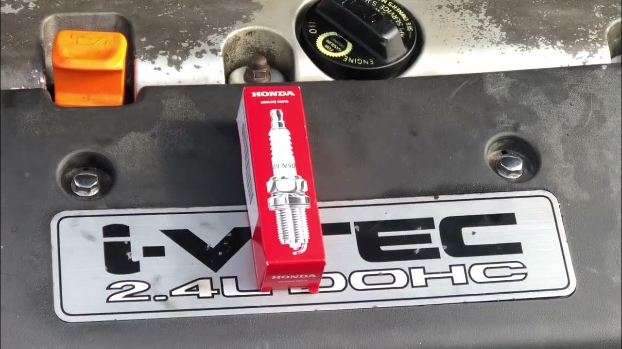 2002 Honda CRV - Rough Idle - Spark Plugs - YouTube