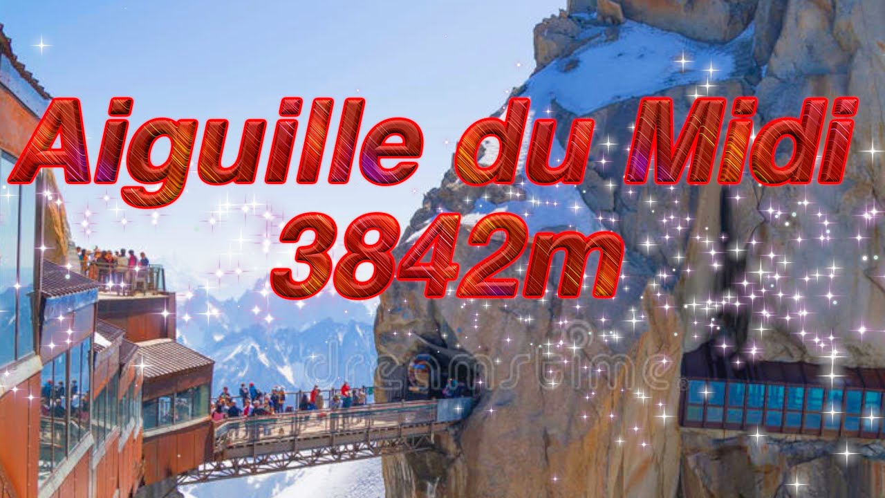 France/Chamonix - Aiguille du Midi 3842m - Pointe Helbronner 3462m