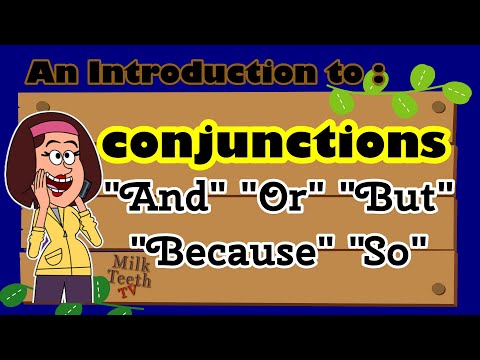 What are conjunctions