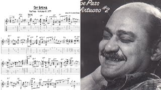 Joe Pass - Joy Spring (Transcription)
