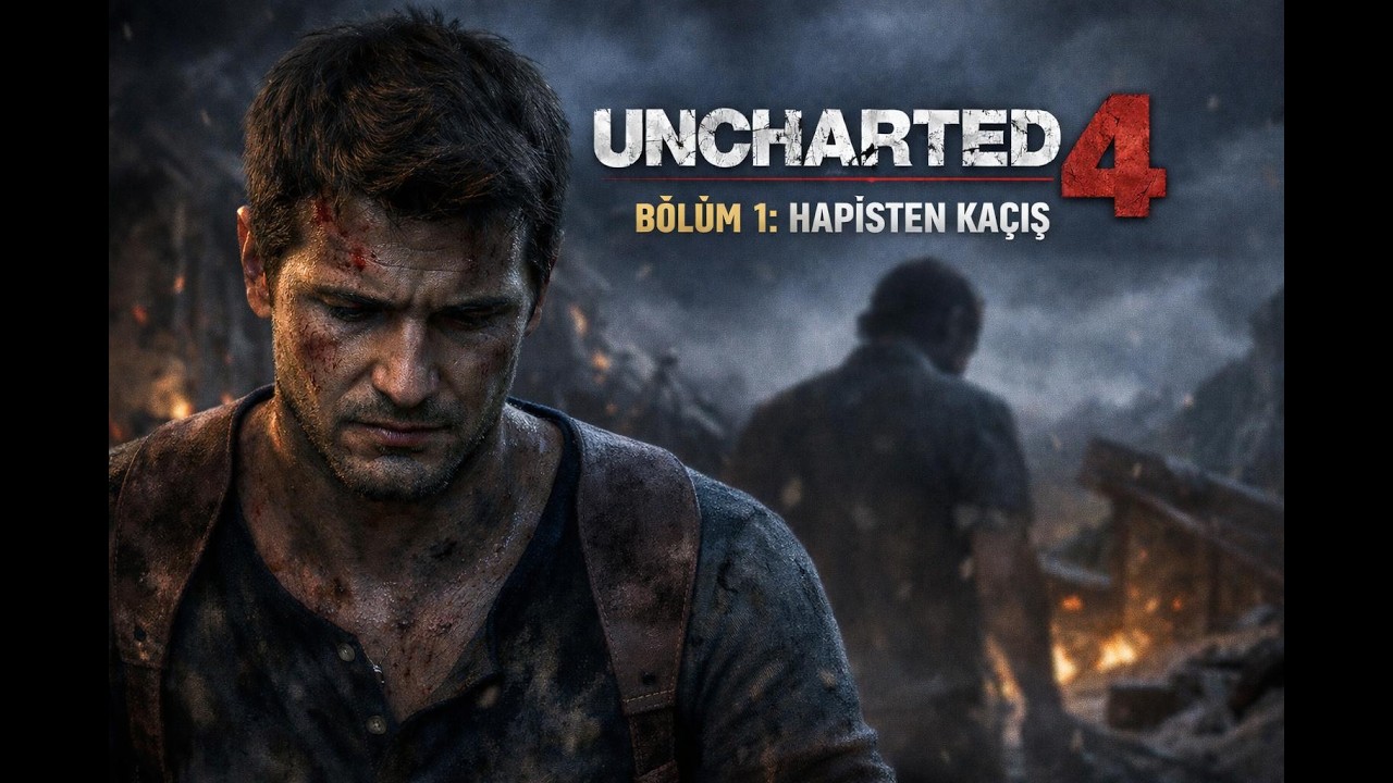 UNCHARTED 4 İlk Bölüm! Hapishanede Olaylar Karıştı 😱