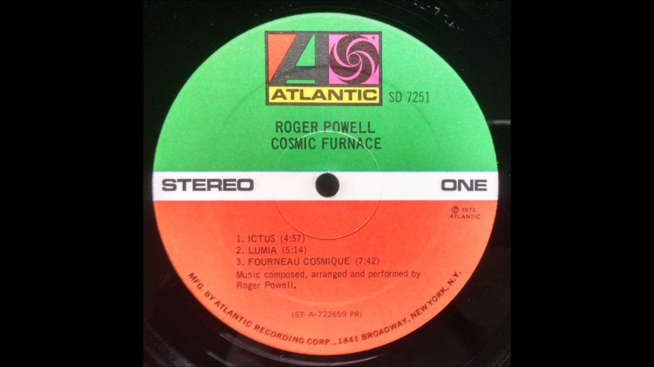 Roger Powell "Cosmic Furnace" (1973 synthesizer album)