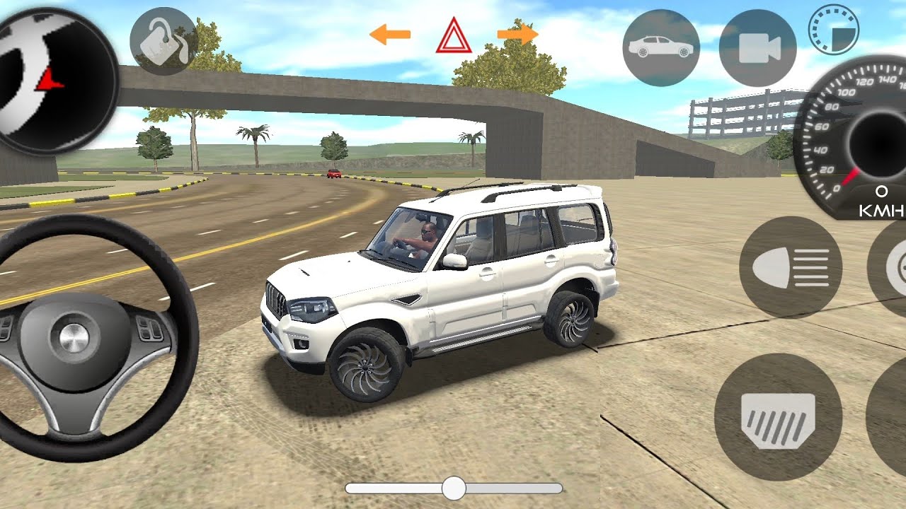 3D Car Simulator Game -(Scorpio 🔥) - Driving In India - Car Game Android Game