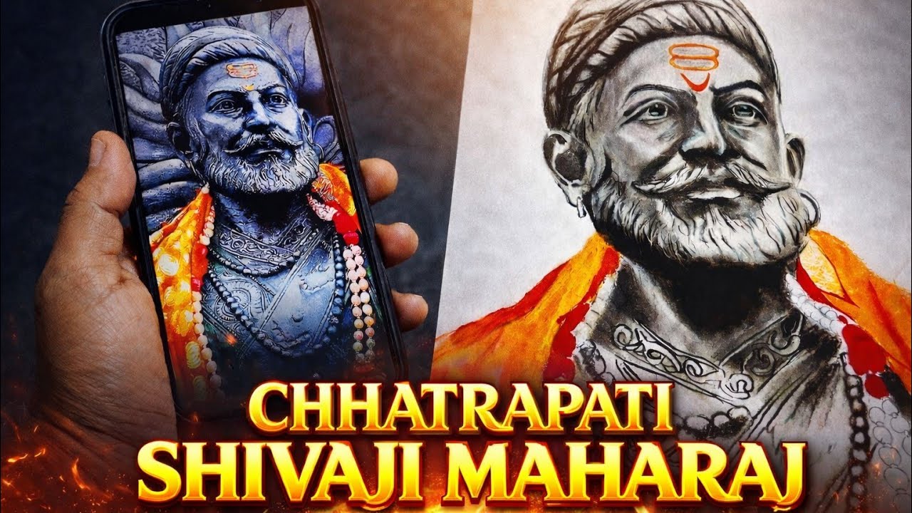 Chhatrapati Shivaji Maharaj 🙏🚩|| Shivaji Maharaj 🥶🥵 powerfull speech || shivaji maharaj drawing 