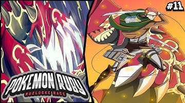 Pokemon Ruby Nuzlocke Race (Episode 11) - KEEPER OF THE RED ORB!!!