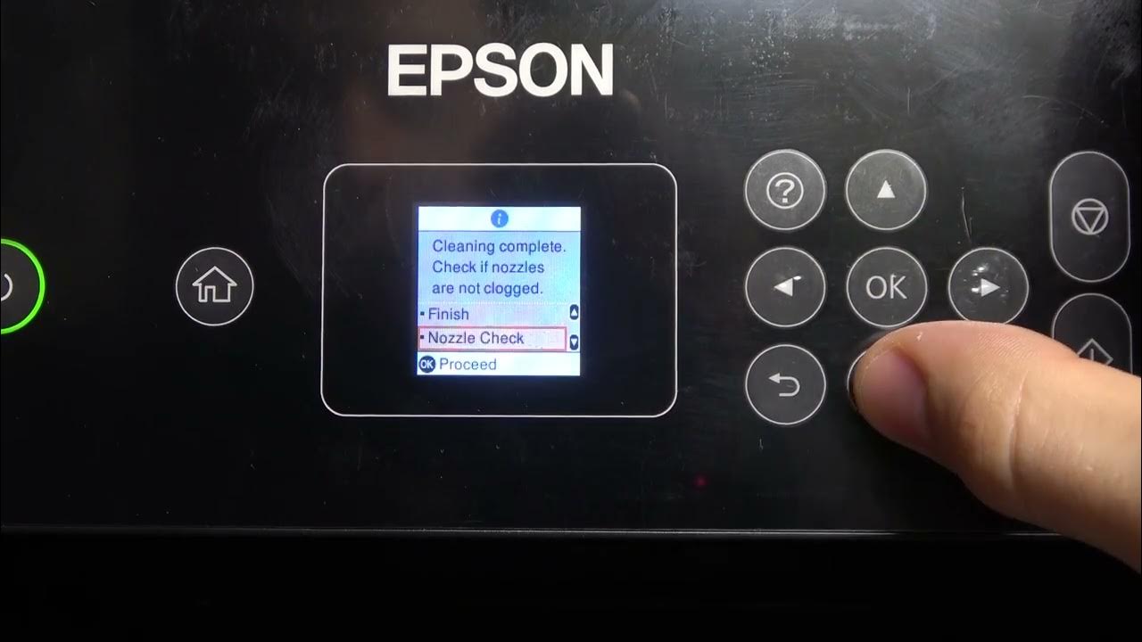 How to clean print heads on Epson L3160 (Epson L6270, L14150, L5290