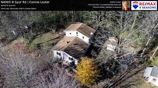Home on 10 Acres between Spooner and Shell Lake, WI for Sale | N4003 N Spur Rd | Connie Lester