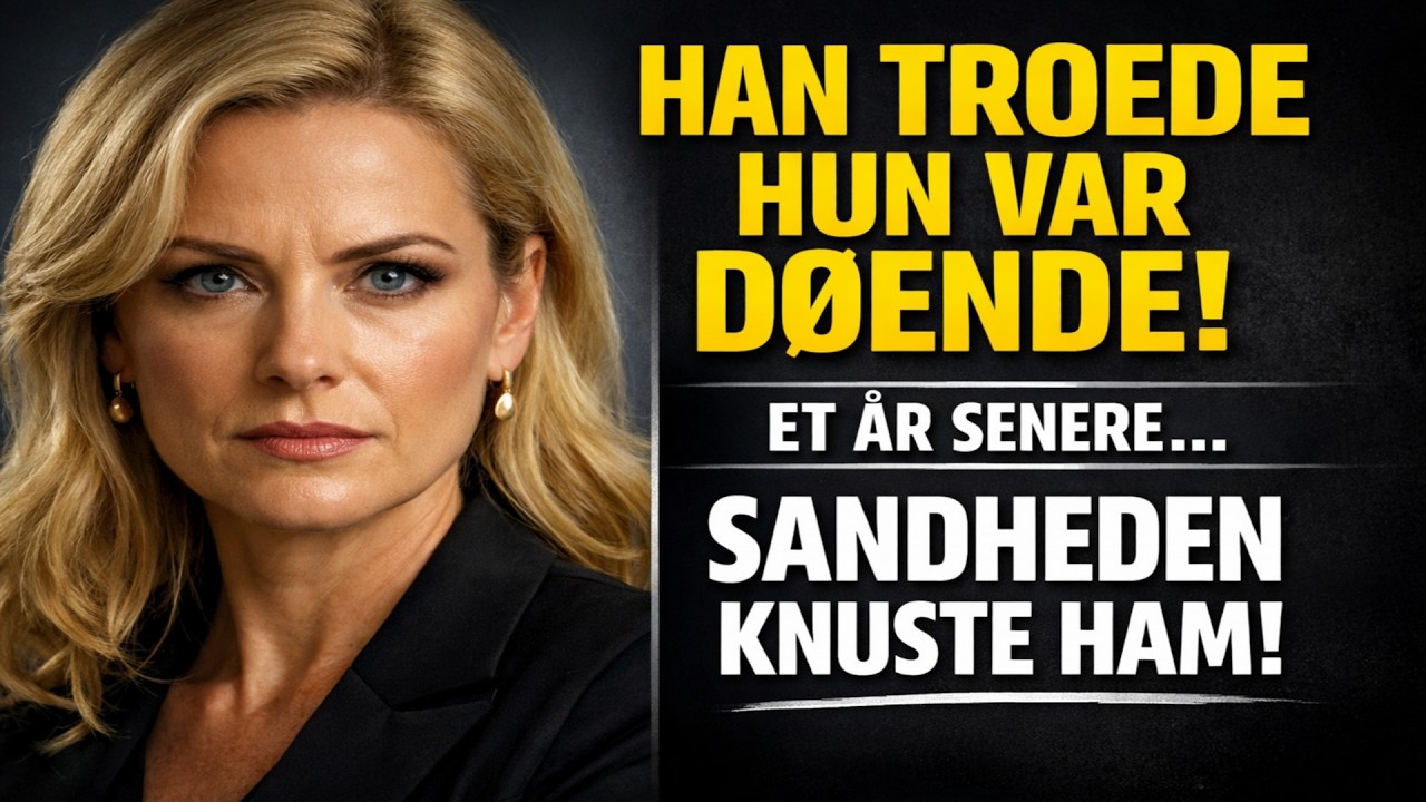 Forrådt og efterladt: Han troede, hun var døende. Et år senere afslørede hun en sandhed, der knuste