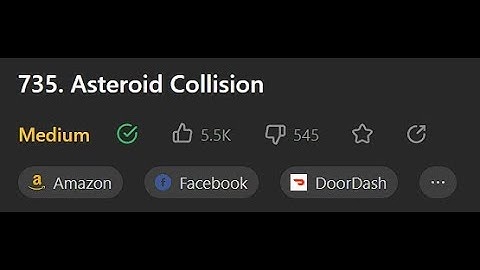 [Leetcode Daily Jul 20] 735. Asteroid Collision (Python 中文詳解)