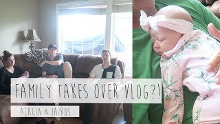 FAMILY TAKES OVER VLOG?! | ACACIA & JAIRUS