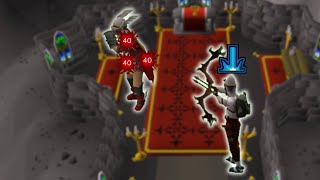 We Took Our DARK BOWS to DANGEROUS Multi Spots to Smite Big Ticket Items – OSRS Baby Pure PKing #10