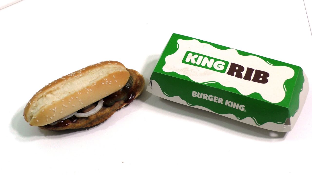 King RIB [Burger King] - YouTube
