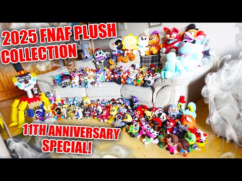FNAF 11th Anniversary PLUSH COLLECTION 2025!