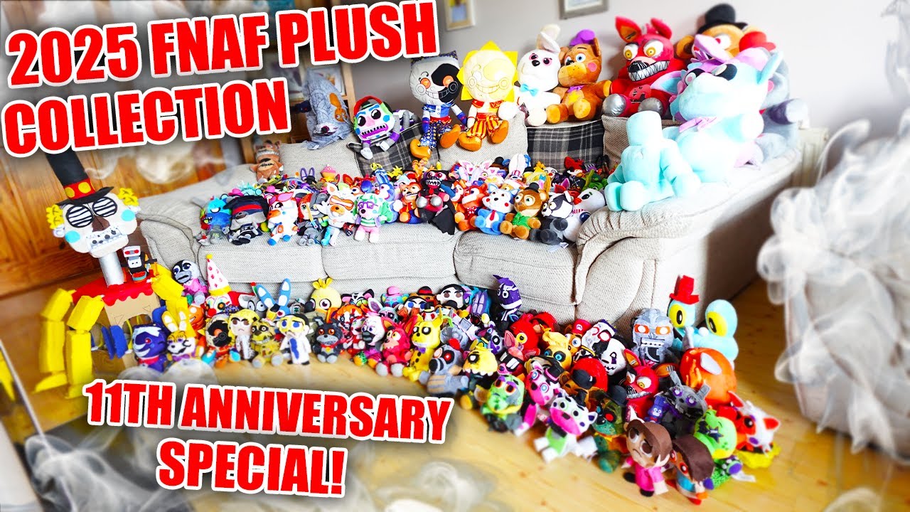 FNAF 11th Anniversary PLUSH COLLECTION 2025!
