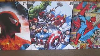 Marvel Comics Limited Edition Canvas Wall Art Review Spiderman
