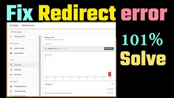 How to fix Redirect Error in Google Search console 2025 | How to fix Coverage issue fixes for site