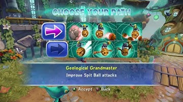 Skylanders Trap Team: Rocky Roll Geological Grandmaster Upgrade Path