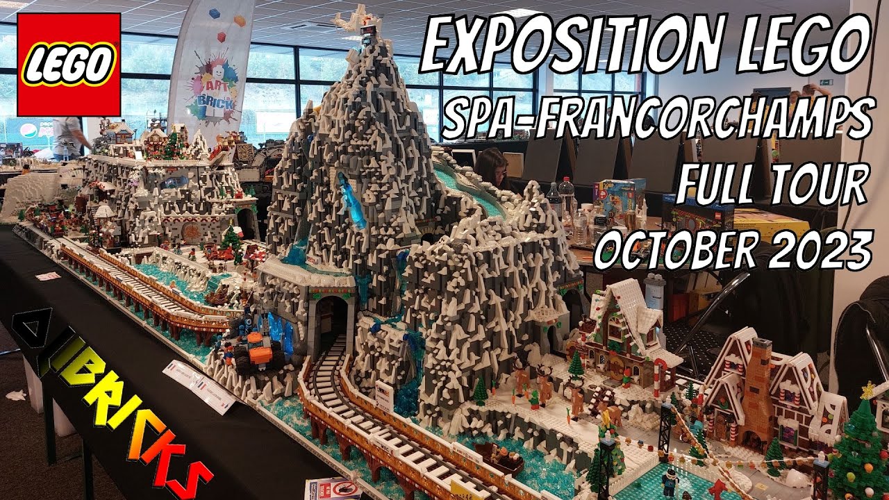 Exposition LEGO - Spa-Francorchamps (Belgium) - October 2023 ! Full Tour !!