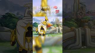 bro eats IQ🧠 for breakfast💯 #mobilelegends #mobilelegendsbangbang #mobilelegendswtf #ml #mlbbshorts