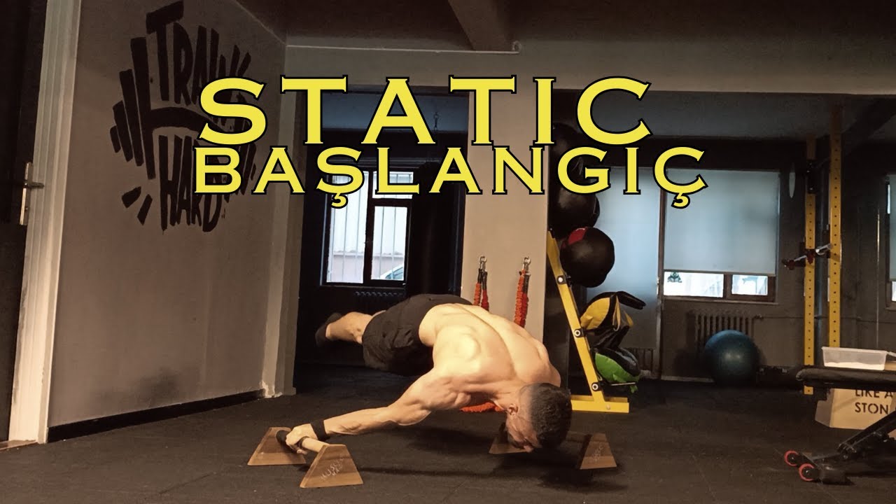 ORTA SEVİYE CALISTHENICS ANTRENMANI | Statik Başlangıç (EKİPMANSIZ)