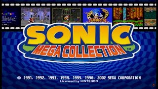 Sonic Mega Collection Instruction Manual