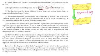CRPC Section 9  Court of Sessions