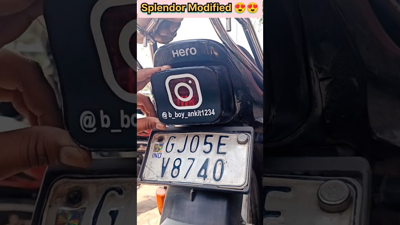 👑 Splendor Modified 🔥🔥😍 Instagram logo 