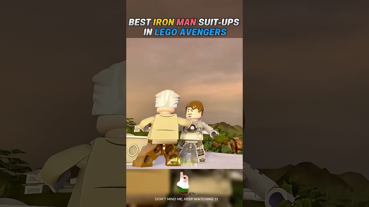 BEST Iron Man Suit-Ups in LEGO Avengers