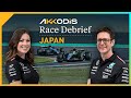 Why the hard tyre  2024 japanese gp f1 akkodis race debrief