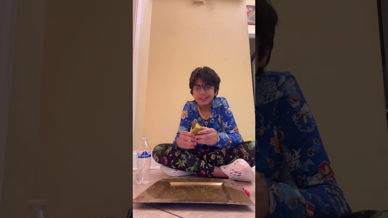 Trying big spicy pickle XD 😭💀 