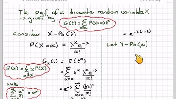 Proving the sum of two Poisson distributions