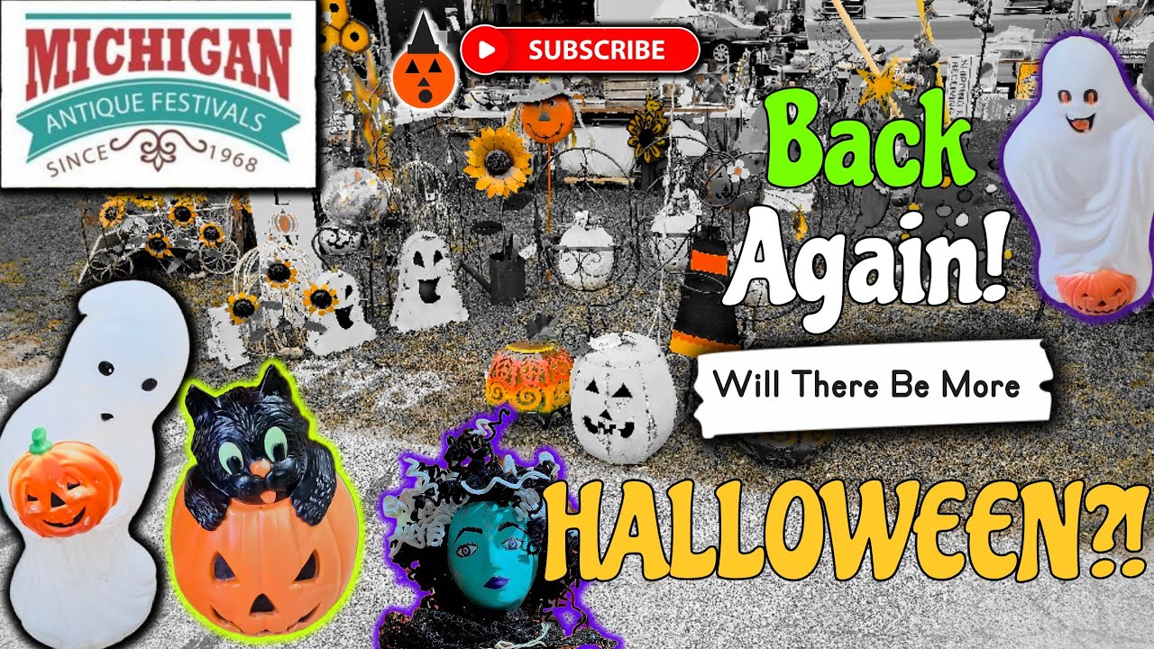 Находки на блошином рынке в честь Хэллоуина | Мидленд, штат Мичиган, был полон винтажных антиквар...