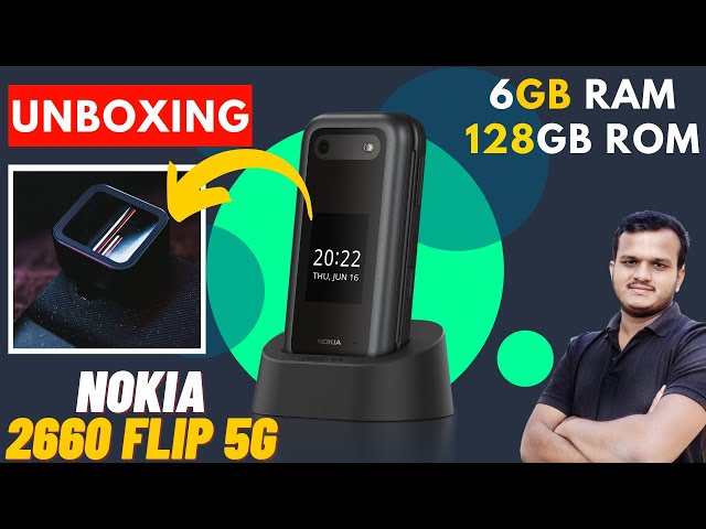 Unboxing of Nokia 2720 Flip