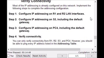 packet tracer-subnet scenario 2 G4 MQC 2