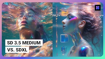 SD 3.5 MEDIUM is here,  ComfyUI AI usage & comparison with SDXL