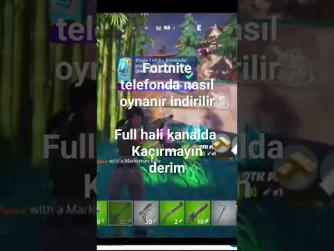 fortnite telefonda nasıl