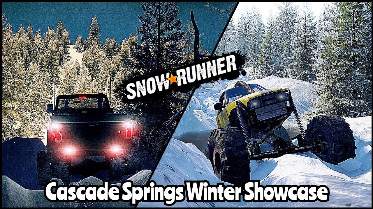 Cascade Springs Winter Map Showcase - SnowRunner