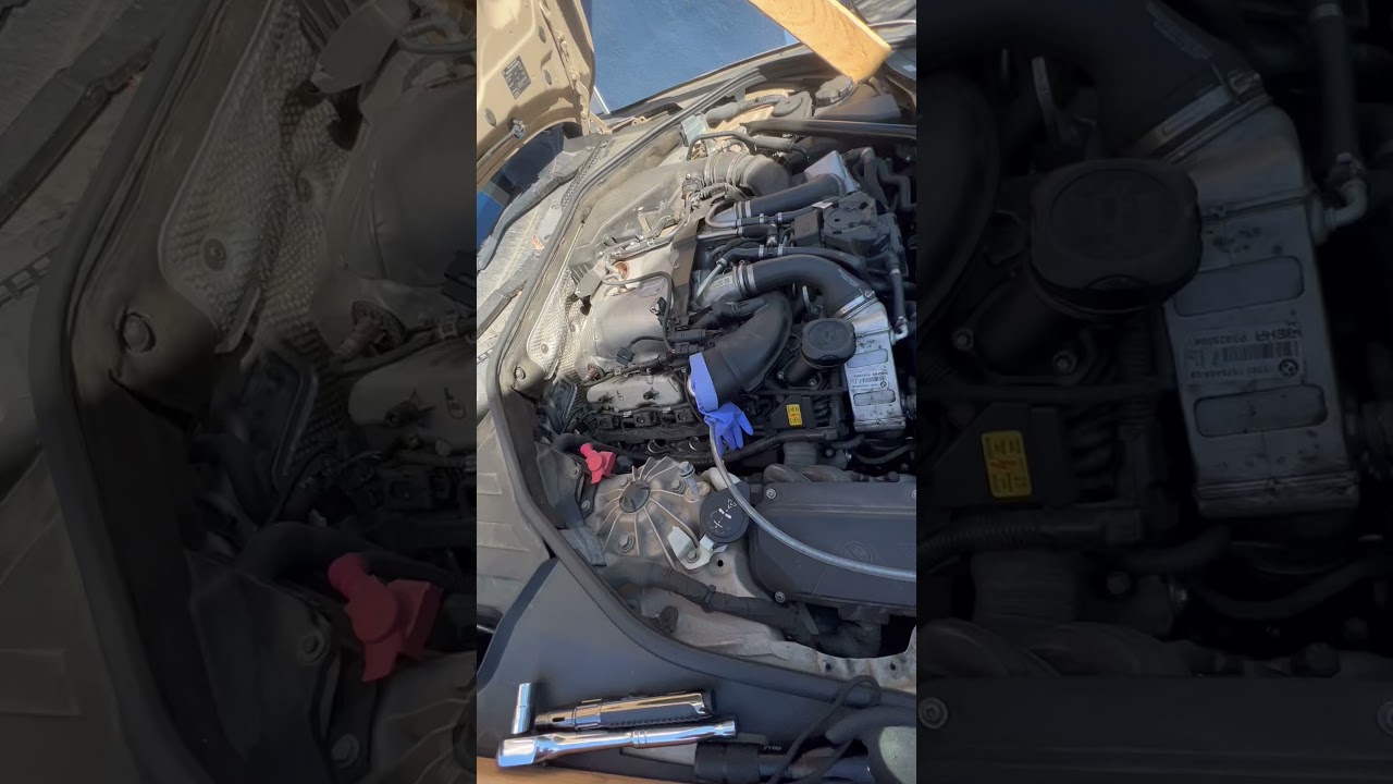 N63 smoke between intake manifold and throttle body