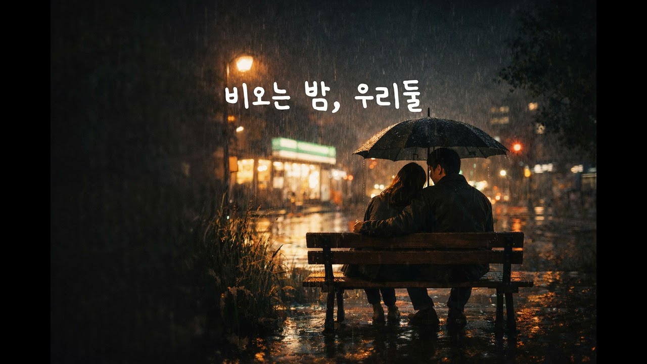 비 오는 밤, 우리 둘 | 도시 감성 발라드 | Rainy Night City-Pop