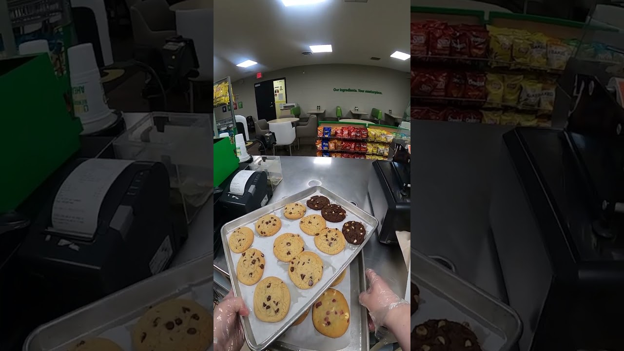 Subway POV: Cookie Boxes! Double Chocolate, White chocolate macadamia & more