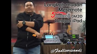 Langkah  mudah meremote DM20 dengan iPad screenshot 2